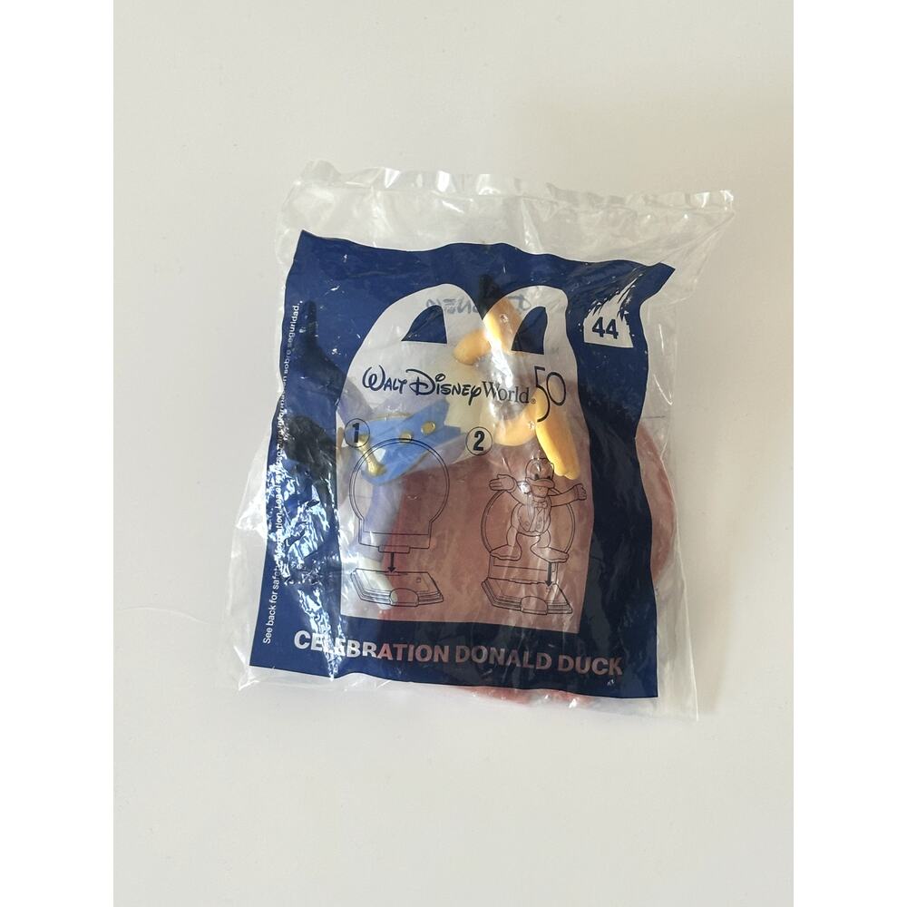 Disney 50th Anni. McDonald's Donald Duck #44 Toy – WDW Celebration Series – 2021
